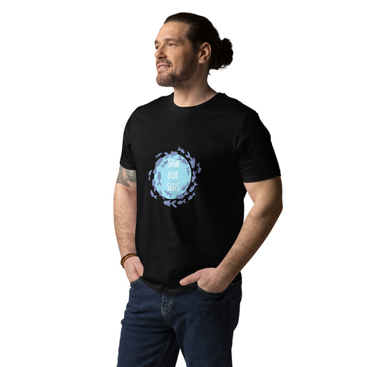 Oceanic Ink Save Our Seas Unisex Organic Cotton T-Shirt